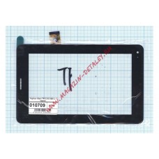 Сенсорное стекло (тачскрин) для Digitizer Glass TPC1219 VER1.0 черное