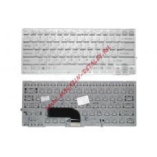 Клавиатура для ноутбука Sony Vaio VPC-SD VPC-SB VPCSB VPCSD серебристая