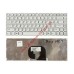 Клавиатура для ноутбука Sony Vaio VPC-Y VPCY series белая с серебристой рамкой