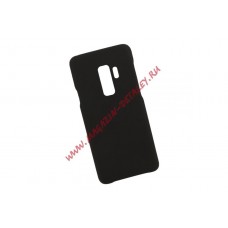 Защитная крышка "G-Case" для Samsung Galaxy S9+ Noble Series PU Leather Case (кожа/черная)