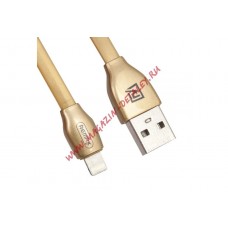 USB Дата-кабель REMAX Laser Data Cable RC-035i для Apple 8 pin 1 м. золотой