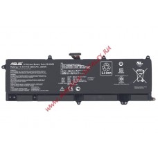Аккумуляторная батарея (аккумулятор) C21-X202 для ноутбука Asus VivoBook S200e X202e X201e 7.4V 38Wh ORIGINAL