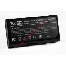 Аккумуляторная батарея TOP-M70 для ноутбуков Asus F70 G71 G72 M70 N70 N90 Pro70 X71 X72 11.1V 4400mAh TopON