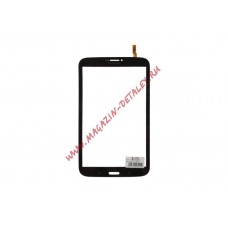 Сенсорное стекло (тачскрин) для Samsung Galaxy Tab 3 8.0 SM-T311 черный AAA