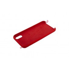 Силиконовый чехол для iPhone X "Silicon Case" (красный)
