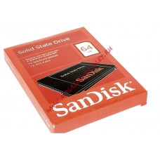 Жесткий диск 2.5" SANDISK SDSSDP-064G-G25, 64Гб, SSD, SATA III