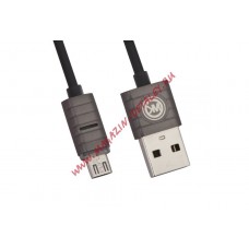 USB кабель WK Breathing WDC-045 Micro USB черный