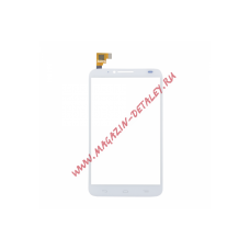 Сенсорное стекло (тачскрин) для Alcatel OT-6037Y, 6037K (Idol 2) белый