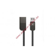 USB кабель REMAX Linyo Series Cable RC-088m Micro USB черный