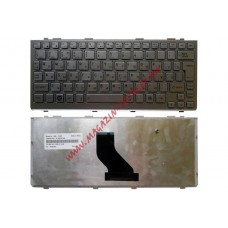 Клавиатура для ноутбука Toshiba Portege T110, Satellite Pro T110, mini NB200 NB255 NB300 NB305 NB520 NB525 серебристая
