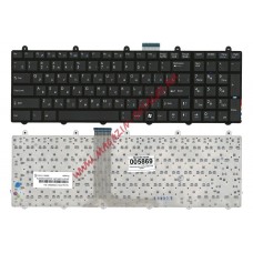 Клавиатура для ноутбука MSI GT60 GT70 GT780 GT783 GX780 черная с ушками для крепления