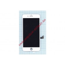 Дисплей (экран) в сборе с тачскрином для iPhone 8 Plus (Foxconn) белый