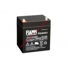 Аккумуляторная батарея для эхолота FIAMM FG 20451 на 12V 4.5Ah (90x70x102mm)