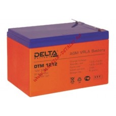 Аккумуляторная батарея для эхолота Delta DTM 1212 на 12V 12Ah (151x98x101mm)