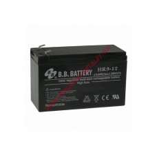 Аккумуляторная батарея для эхолота B.B.Battery HR 9-12  на 12V 9Ah (151x65x100mm)