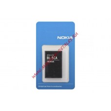 Аккумуляторная батарея (аккумулятор) BL-5CA для Nokia 1100, 6230, 6600, 7610 1020mAh 3.7V