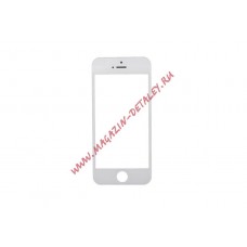Стекло для Apple iPhone 5, 5s, 5C, SE белое AAA