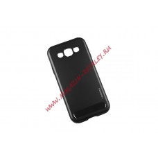 Защитная крышка Motomo для Samsung Galaxy E5 аллюминий, черная
