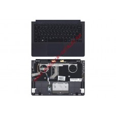 Клавиатура (топ-панель) для ноутбука Samsung NP900X3C с подсветкой
