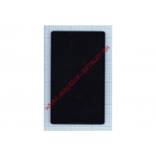 Дисплей (экран) в сборе с тачскрином Lenovo Tab 3 TB3-850M / TB3-850F черный с рамкой