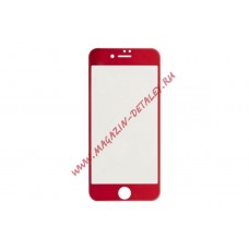 Защитное стекло REMAX Gener Anti Blue-ray 3D Glass для Apple iPhone 7 с рамкой красное