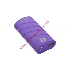 Универсальный внешний аккумулятор E-Element 5000 мАч фиолетовый, тубус