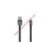 USB Дата-кабель REMAX Metal RC-044i для Apple 8 pin черный