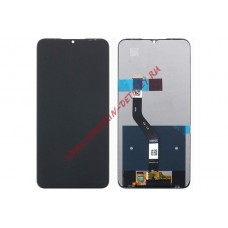 Дисплей (экран) в сборе с тачскрином для Meizu Note 9 черный
