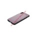 Защитная крышка "LP" для iPhone X "Diamond Glass Case" (фиолетовый бриллиант/коробка)