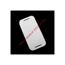 Чехол из эко – кожи для PIPILU FIBCOLOR HTC One M8 mini раскладной, белый