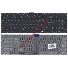 Клавиатура для ноутбука MSI GS60, GS70, GP62, GL72, GE72 без рамки черная