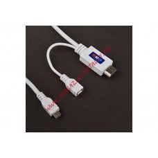 Мультимедийный кабель ASX micro USB 5 pin - HDMI 1,5 метра
