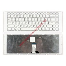 Клавиатура для ноутбука Sony Vaio VPC-EG VPC-EK VPCEG VPCEK белая