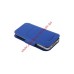 Чехол LP раскладной универсальный для телефонов размер L 120х56мм синий, коробка