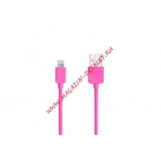 USB Дата-кабель REMAX RC-06i для Apple 8 pin 1 м. розовый