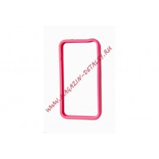 Чехол (накладка) LP Bumpers для Apple iPhone 4, 4S розовый