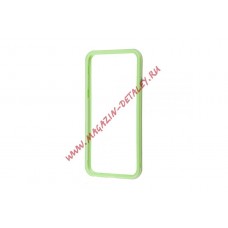 Чехол (накладка) LP Bumpers для Apple iPhone 6, 6s зеленый, прозрачный