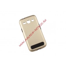 Защитная крышка для Samsung Galaxy G350 "Motomo" аллюминий (золотая)