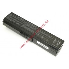 Аккумуляторная батарея для ноутбука Toshiba C650 C660 C655 L655 L750 L775 X770 6600mAh 10.8V OEM (усиленный аккумулятор)