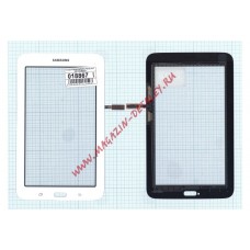 Сенсорное стекло (тачскрин) для Samsung Galaxy Tab E Lite 7.0 SM-T113 белое