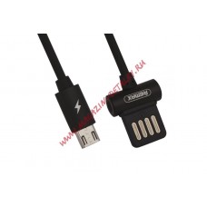 USB кабель REMAX Waist Drum Series Cable RC-082m Micro USB черный