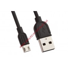 USB кабель REMAX Souffle Series Cable RC-031m Micro USB черный