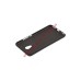 Силиконовый чехол C-Case для Meizu MX6 с кожанной вставкой черный, коробка