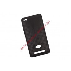 Защитная крышка LP для Xiaomi Redmi 4A Сетка Soft Touch черная