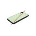 Защитная крышка "LP" для iPhone X "Glass Case" (салатовое стекло/коробка)