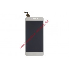 Дисплей (экран) в сборе с тачскрином для Huawei Honor 6A (DLI-TL20) белый