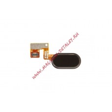 Шлейф / плата Meizu M3 Note M681h (с кнопкой Home) черный