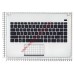 Клавиатура (топ-панель) для ноутбука Asus X401U белая