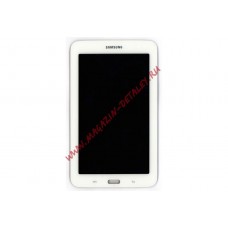 Дисплей (экран) в сборе с тачскрином для Samsung Galaxy Tab 3 7.0 Lite T110 белый