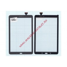 Сенсорное стекло (тачскрин) для Samsung SM-T560, T561, T560N Galaxy Tab E черный